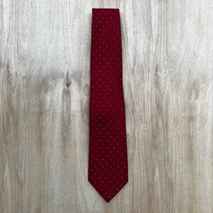 SEAN JOHN BURGUNDY SILK NECK TIE Men’s Fine Tailoring